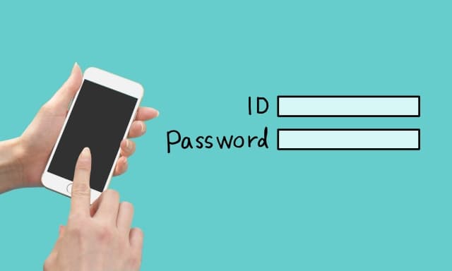 IDとpassword